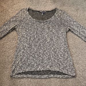 Urban Outfitters Lightweight Scoop Neck Sleeve Sweater